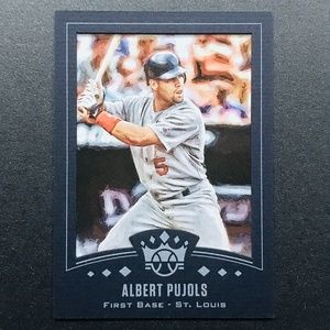 Albert Pujols - 2019 Diamond Kings '02 DK Retro Blue Frame #DK02-AP